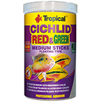 ���� Tropical Cichlid Red & Green Medium sticks 1000 ��